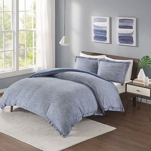 Urban Habitat Space Dye Jersey Duvet Cover Twin